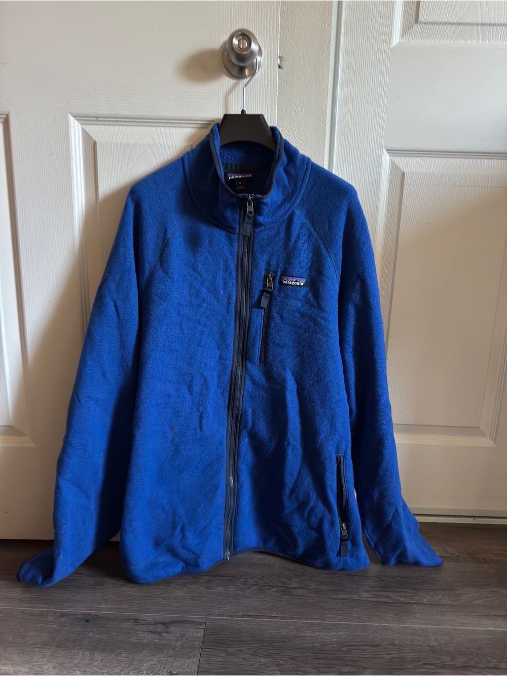 Patagonia Men's Royal Blue Full-Zip Fleece Jacket